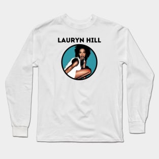 lauryn hill || blue Long Sleeve T-Shirt